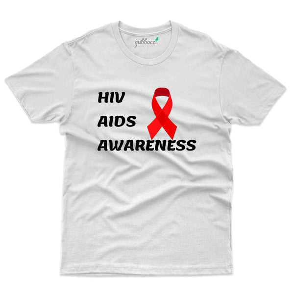 HIV T-Shirt - HIV AIDS Collection - Gubbacci-India