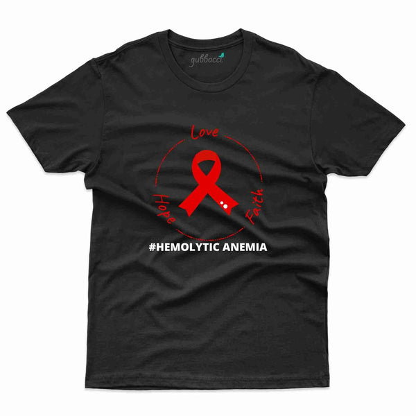 Hope Love T-Shirt- Hemolytic Anemia Collection - Gubbacci