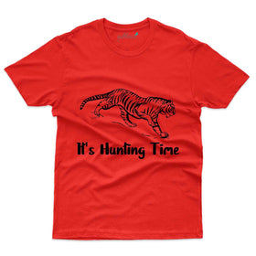 Hunting Time T-Shirt - Jim Corbett National Park Collection
