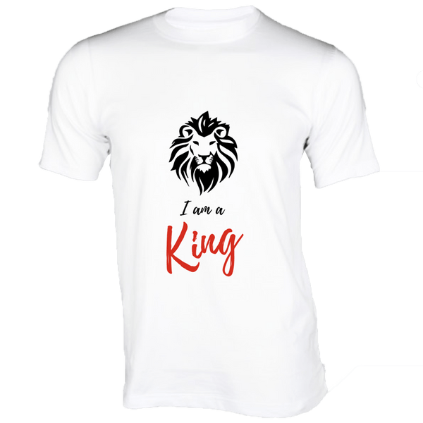 Gubbacci Apparel T-shirt XS I am a King By Chandru
