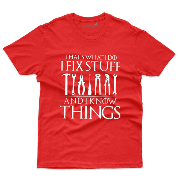 I Fix Stuff T-Shirt- Random Collection - Gubbacci