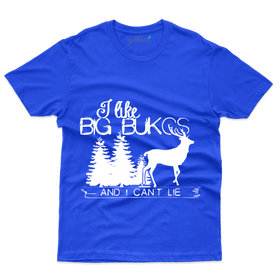 I Like Big Buck T-Shirt - Wild Life Of India T-Shirt