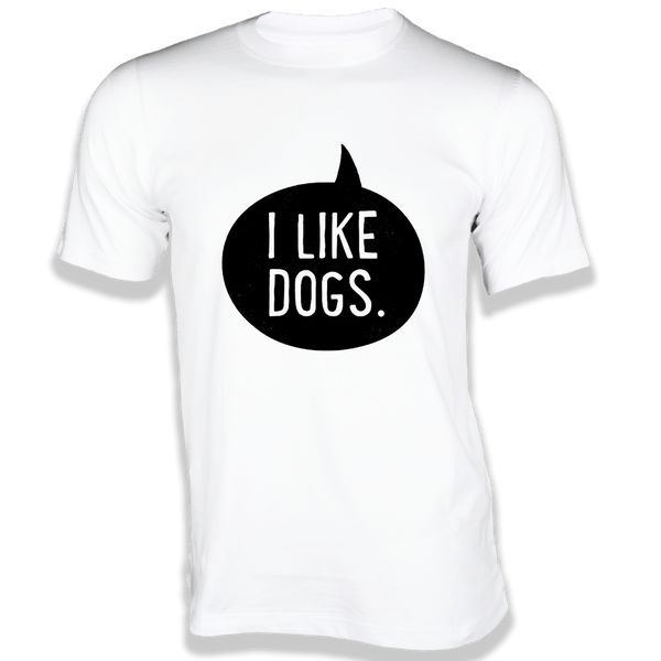Gubbacci Apparel T-shirt XS I Like Dogs