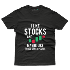 I Like Stocks T-Shirt - Stock Market Collection