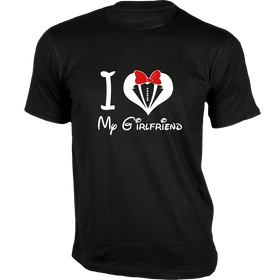 I love my Girlfriend T-Shirt - Couple Design