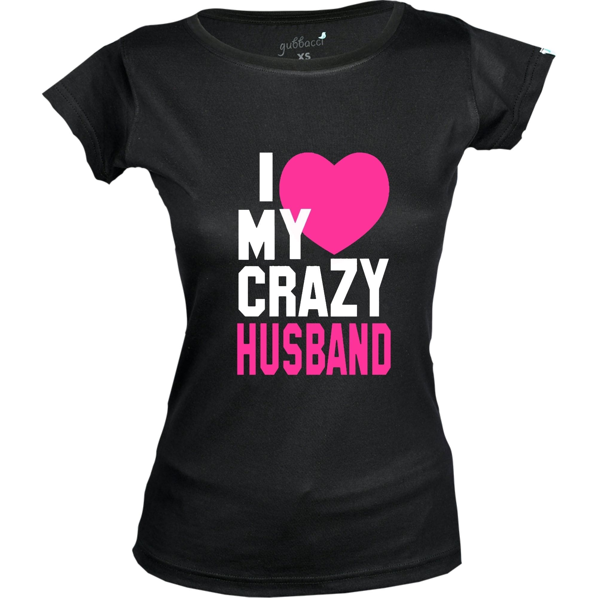 I Love my Husband T-Shirt Couple T-Shirt Design