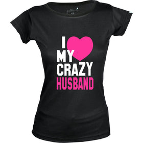 I Love my Husband T-Shirt - Couple Design