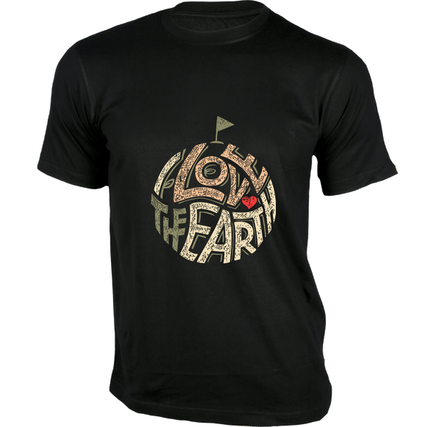 Gubbacci Apparel T-shirt XS I Love the Earth T-Shirt - Earth Day Collection Buy I Love the Earth T-Shirt - Earth Day Collection