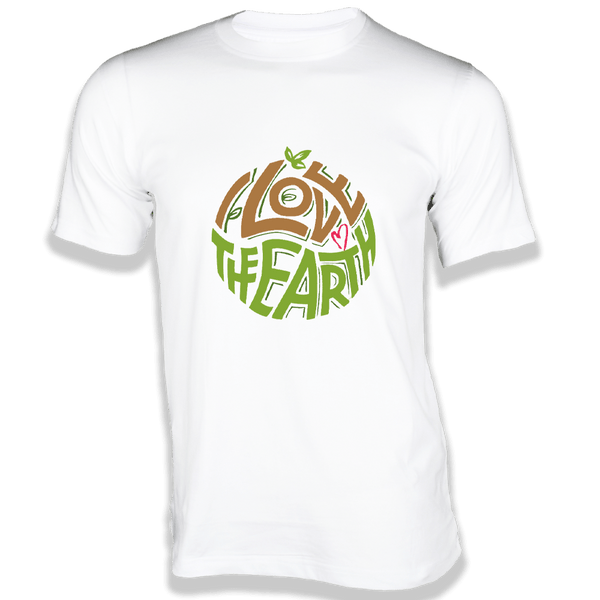 Gubbacci Apparel T-shirt XS I love the EARTH T-Shirt - Earth Day Collection Buy I love the EARTH T-Shirt - Earth Day Collection