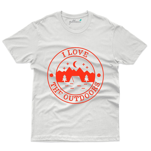 I Love The Outdoor T-Shirt - Explore Collection - Gubbacci-India