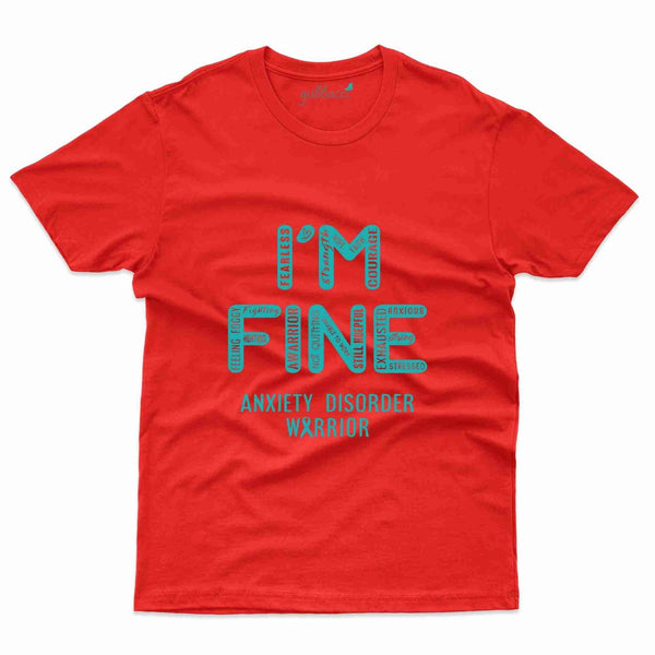 I'm Fine T-Shirt- Anxiety Awareness Collection - Gubbacci
