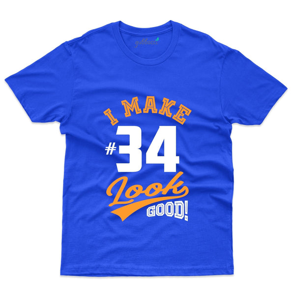 I Make 34 T-Shirt - 34th Birthday Collection - Gubbacci-India