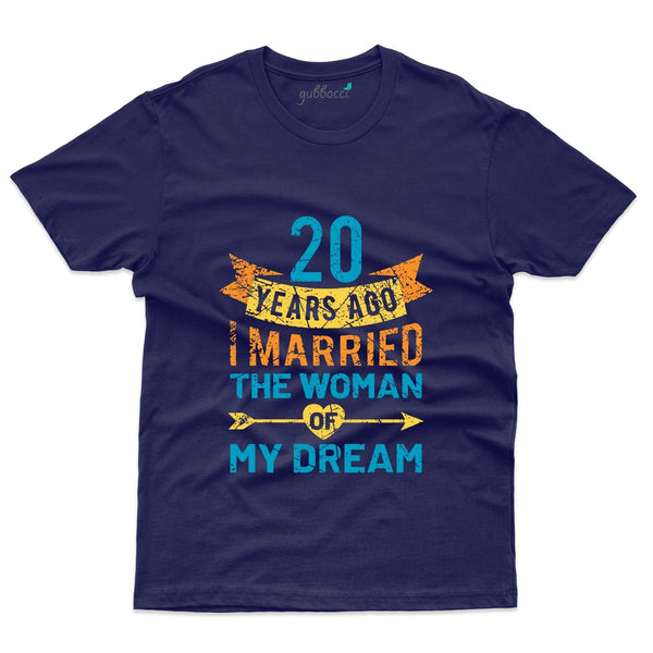 I Married A Women T-Shirt - 20th Anniversary Collection - Gubbacci-India