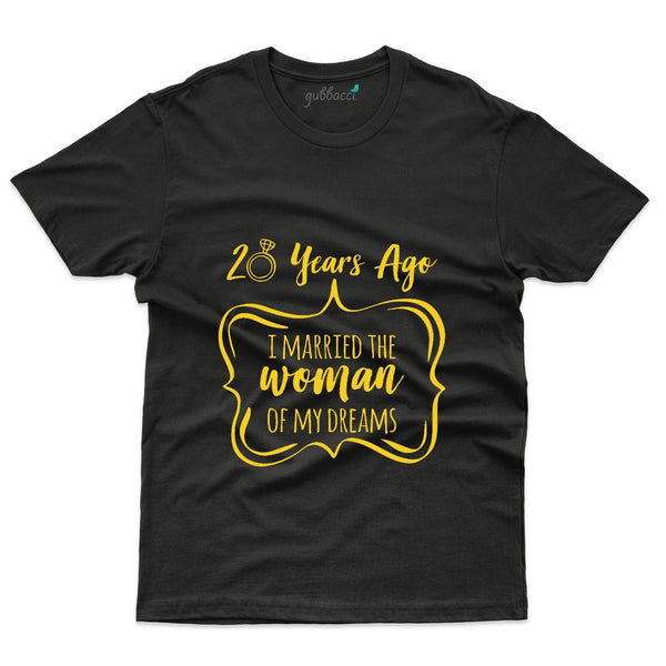 I Married The Women T-Shirt - 20th Anniversary Collection - Gubbacci-India