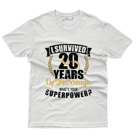 I survived 20 years T-Shirt - 20th Anniversary Collection