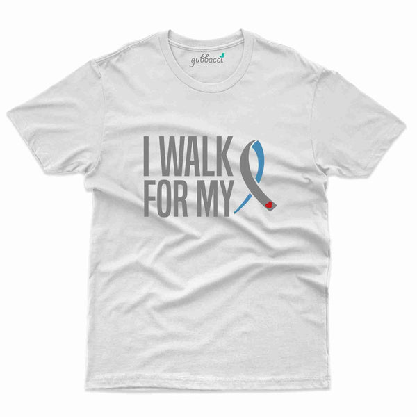 I Walk T-Shirt -Diabetes Collection - Gubbacci-India