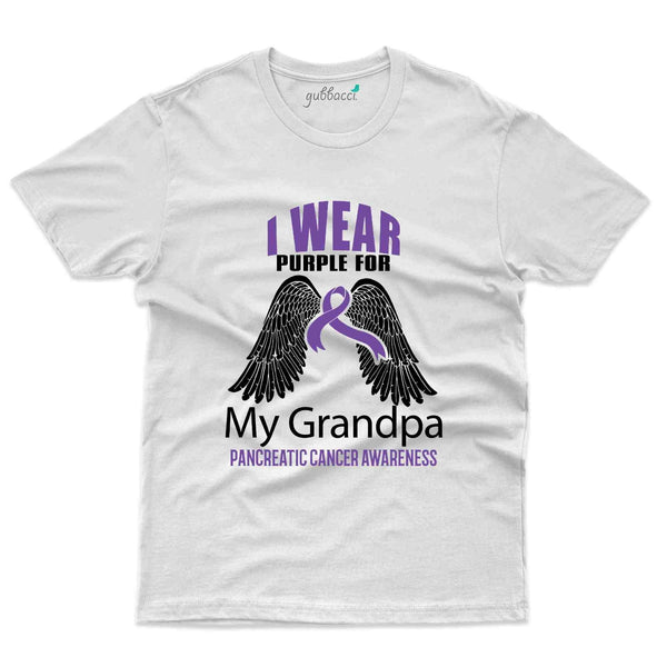 I Wear Purple 5 T-Shirt - Pancreatic Cancer Collection - Gubbacci