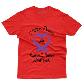 I Wear Purple T-Shirt - Pancreatic Cancer Collection