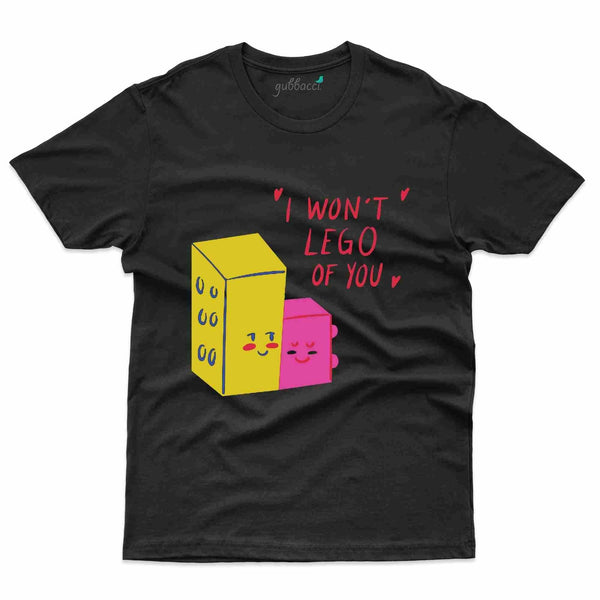 I Won't Lego T-Shirt- Lego Collection - Gubbacci