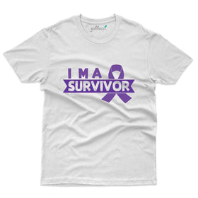 Iam Survivor T-Shirt - Pancreatic Cancer Collection