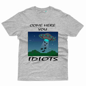 Idiots - T-shirt Alien Design Collection