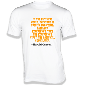 In the business world T-Shirt - Quotes on T-Shirt