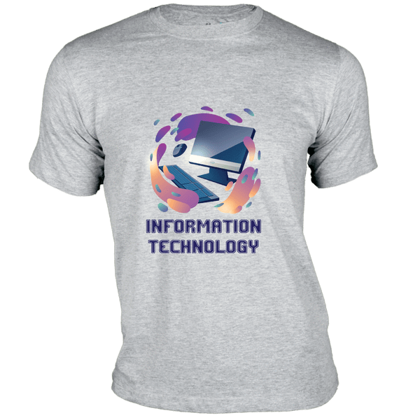 Gubbacci Apparel T-shirt XS Information Technology Design By Guru