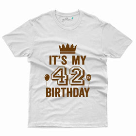 It's My 42nd Birthday T-Shirt - 42nd Birthday Collection