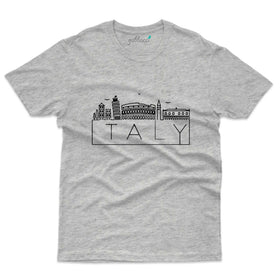 Italy Skyline T-Shirt - Skyline Collection