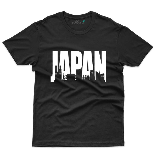 Japan Skyline T-Shirt - Skyline Collection - Gubbacci-India