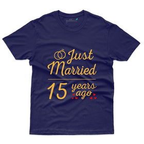 Married 15 Years Ago T-Shirt - Unisex 15th Anniversary Tee