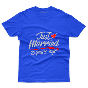 Just Married T-Shirt - 20th Anniversary Collection