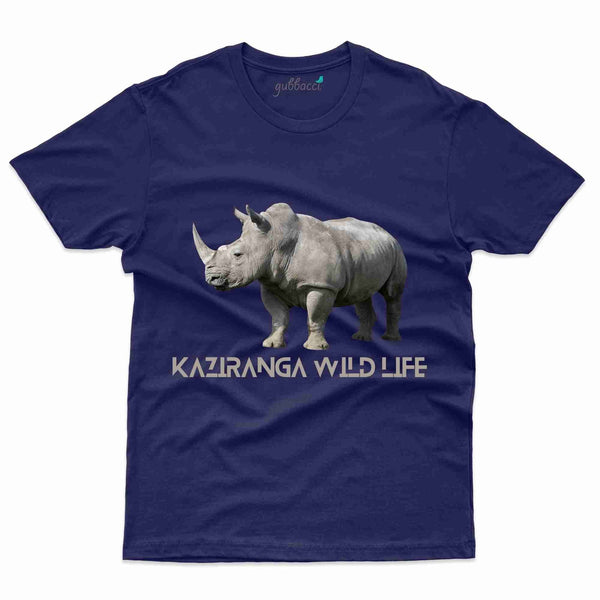 Kaziranga 1 T-Shirt - Kaziranga National Park Collection - Gubbacci-India