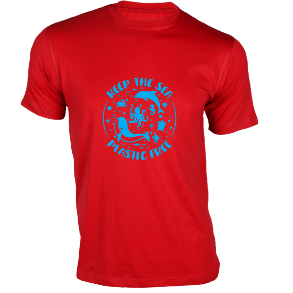 Gubbacci Apparel T-shirt XS Keep the sea Plastic Free T-Shirt - Earth Day Collection Buy Keep the sea Plastic Free T-Shirt - Earth Day Collection