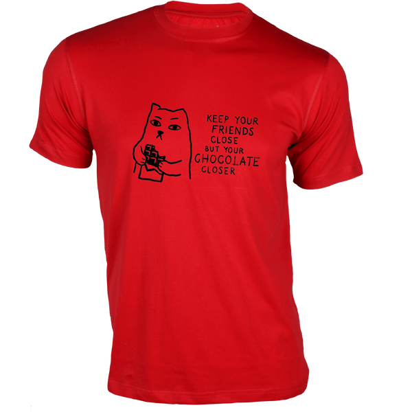 Gubbacci Apparel T-shirt XS Keep Your Friends Close