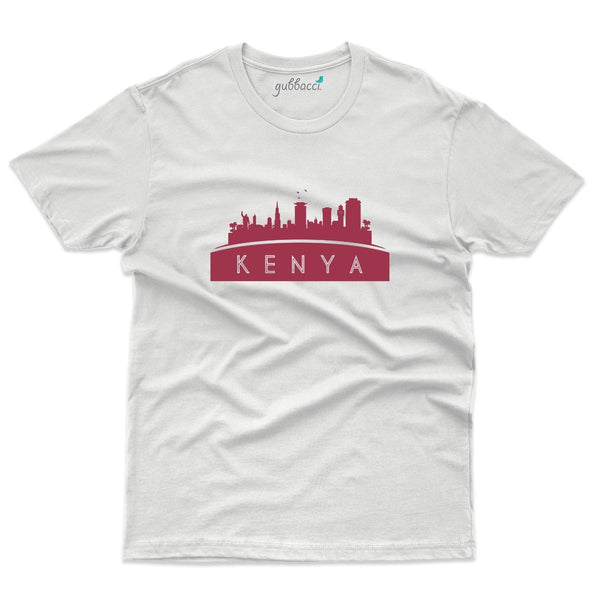 Kenya City T-Shirt - Skyline Collection - Gubbacci-India