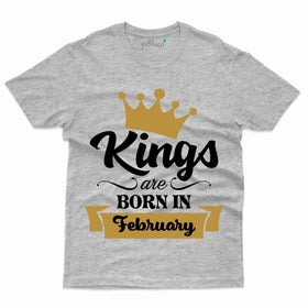 King T-Shirt - February Birthday Collection
