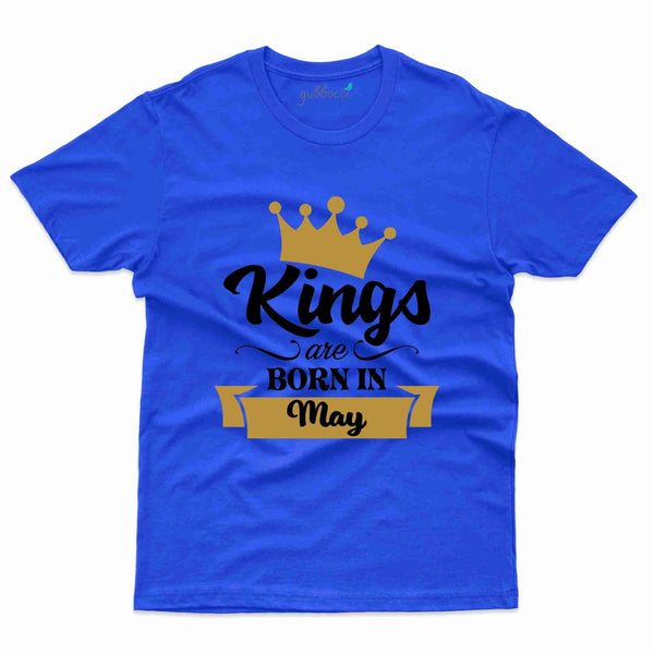 King T-Shirt - May Birthday Collection - Gubbacci-India