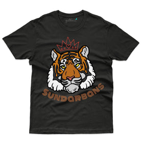 King Tiger of Sundarbans T-Shirt - Wild Life T-Shirt Of India