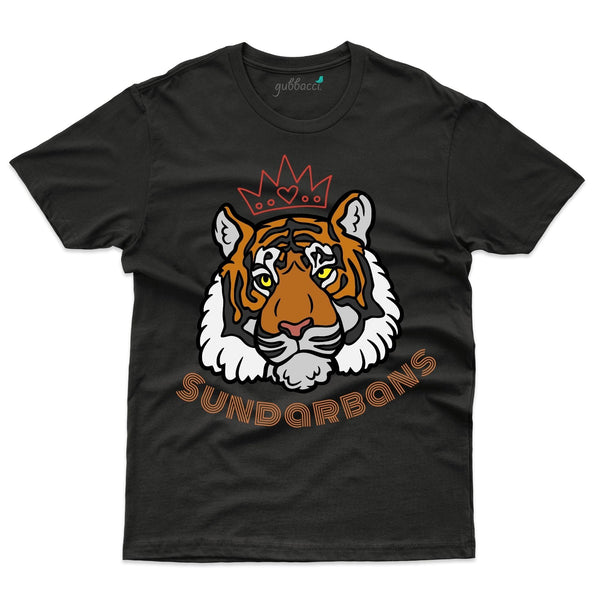 King Tiger of Sundarbans T-Shirt - Wild Life T-Shirt Of India - Gubbacci-India
