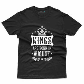 Kings Born 2 T-Shirt - August Birthday Collection
