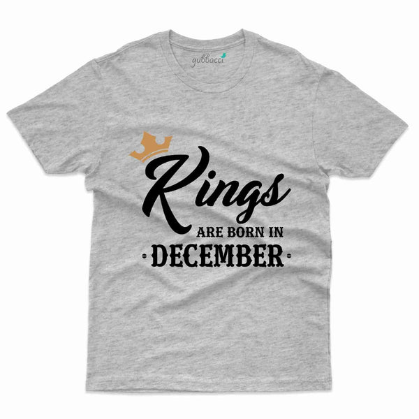 Kings Born 2 T-Shirt - December Birthday Collection - Gubbacci-India