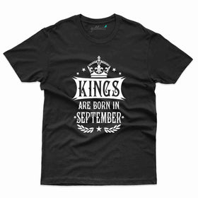 Kings Born 2 T-Shirt - September Birthday Collection