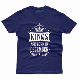 Kings Born 5 T-Shirt - December Birthday Collection