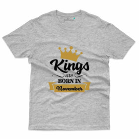 Kings Born 5 T-Shirt - November Birthday Collection