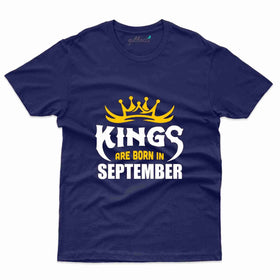 Kings Born 5 T-Shirt - September Birthday Collection