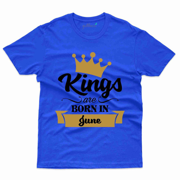 Kings T-Shirt - June Birthday Collection - Gubbacci-India