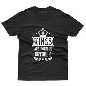 Kings T-Shirt - October Birthday Collection