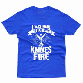 Knives & Fire T-Shirt - Cooking Lovers Collection