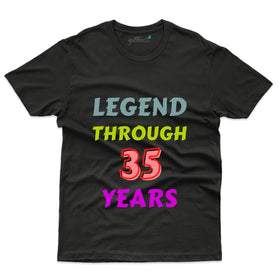 Legend Through T-Shirt - 35th Birthday Collection